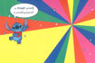 Picture of BIRTHDAYS MEAN LOTS OF TREATS - STITCH BIRTHDAY CARD